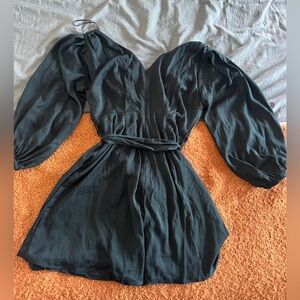 NWT - Mini dress in deep dark green size 8 Banana Republic